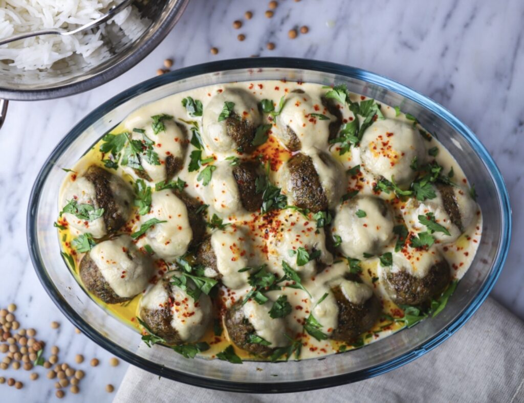 kofta bi tahini Syrian Times
