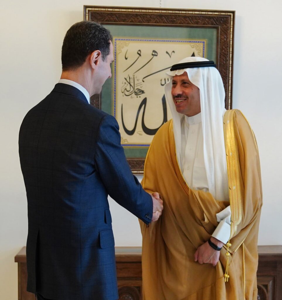 President Al Assad Receives An Invitation From King Of Saudi Arabia To